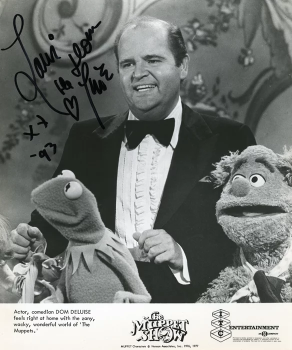 Dom DeLuise autograph