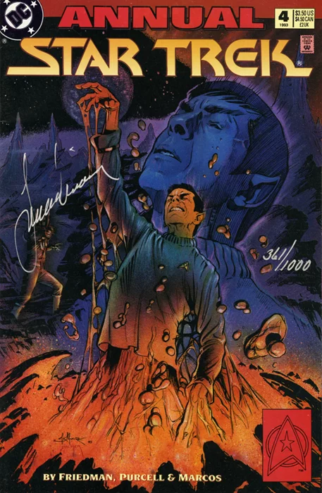 Leonard Nimoy autograph