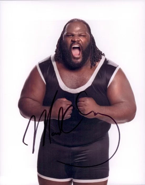Mark Henry autograph