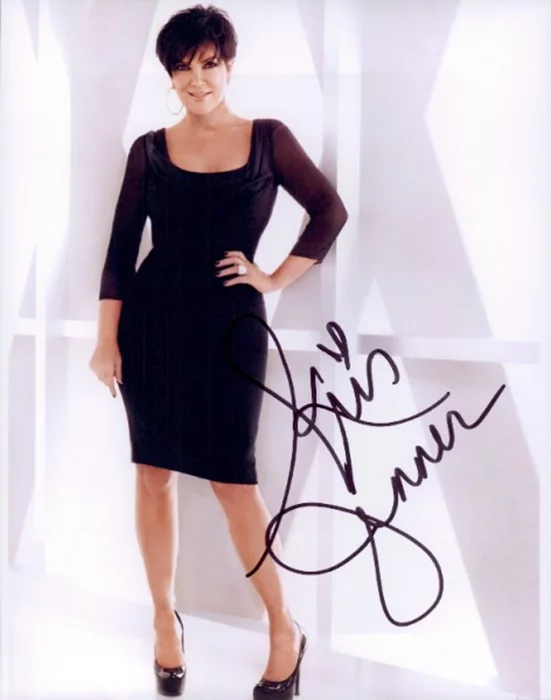 Kris Jenner autograph