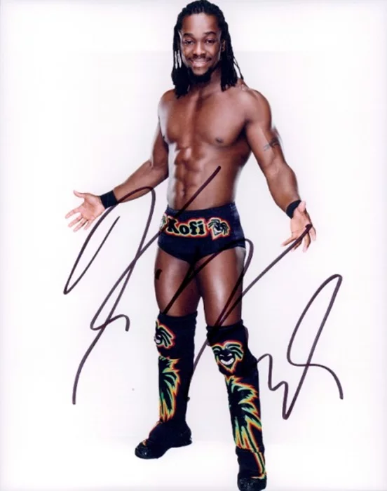 Kofi Kingston autograph