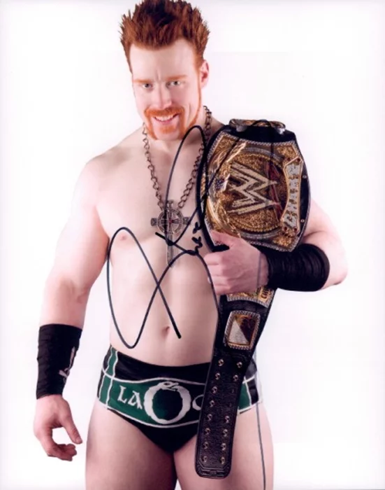 Sheamus autograph