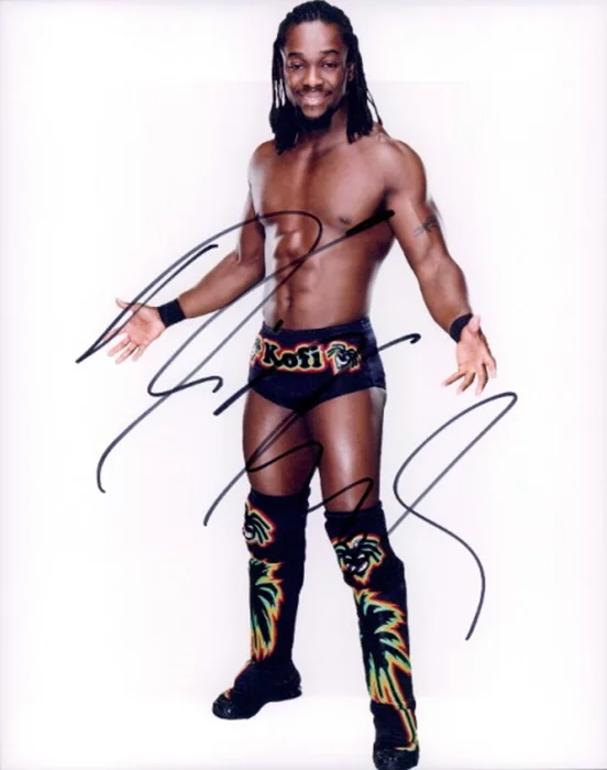 Kofi Kingston autograph