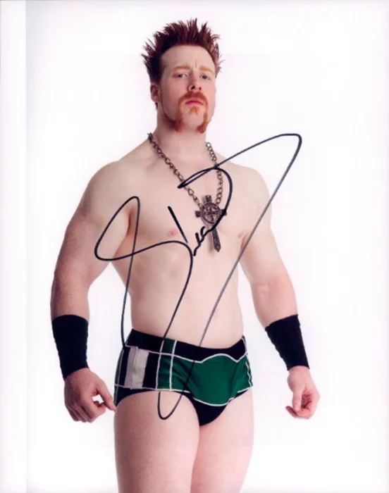 Sheamus autograph