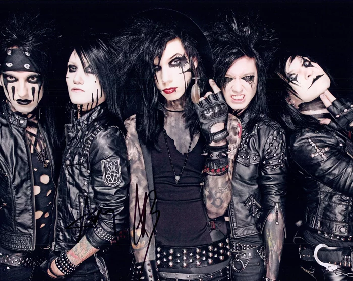Black Veil Brides autograph