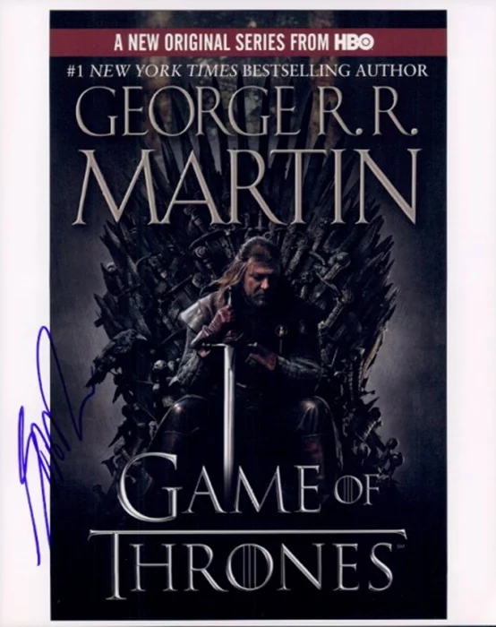 George R.R. Martin autograph