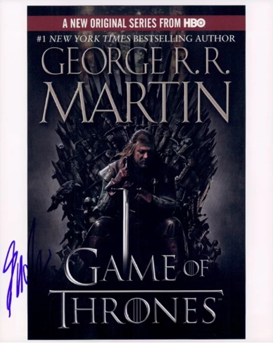 George R.R. Martin autograph