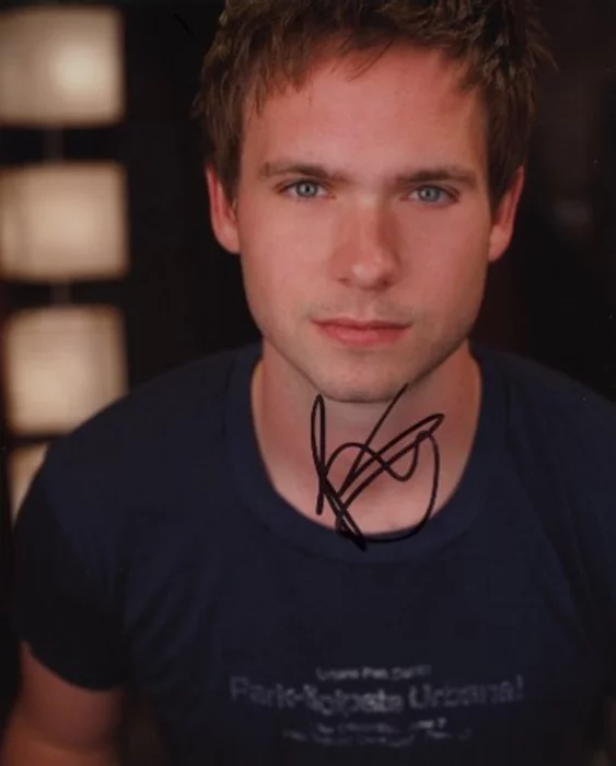Patrick J. Adams autograph