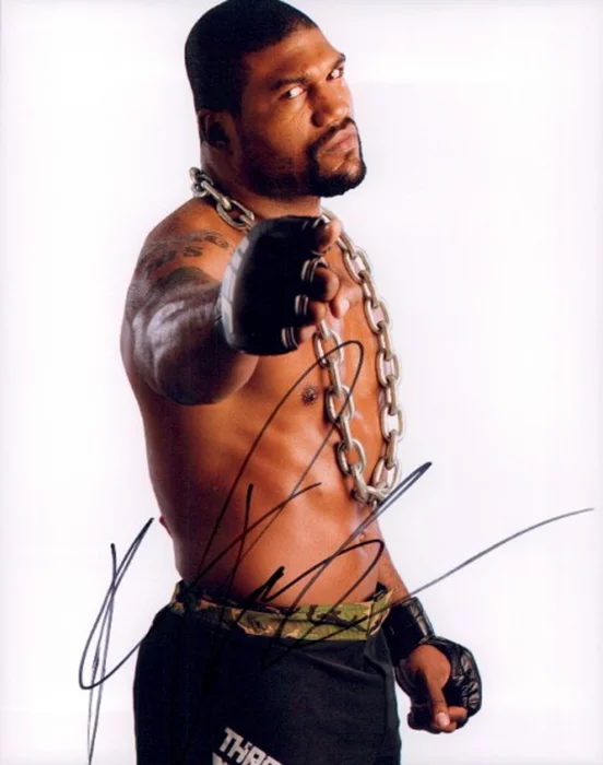 Quinton Jackson autograph