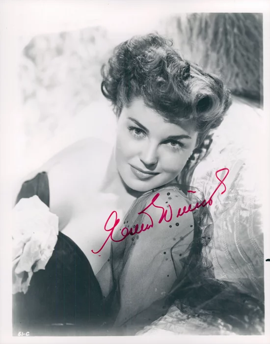 Esther Williams autograph