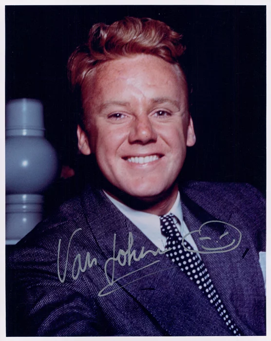 Van Johnson autograph