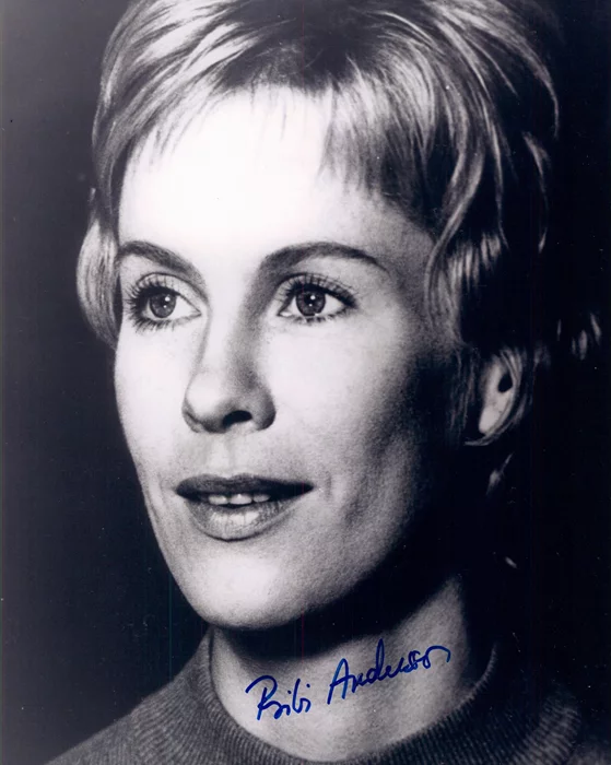 Bibi Andersson autograph