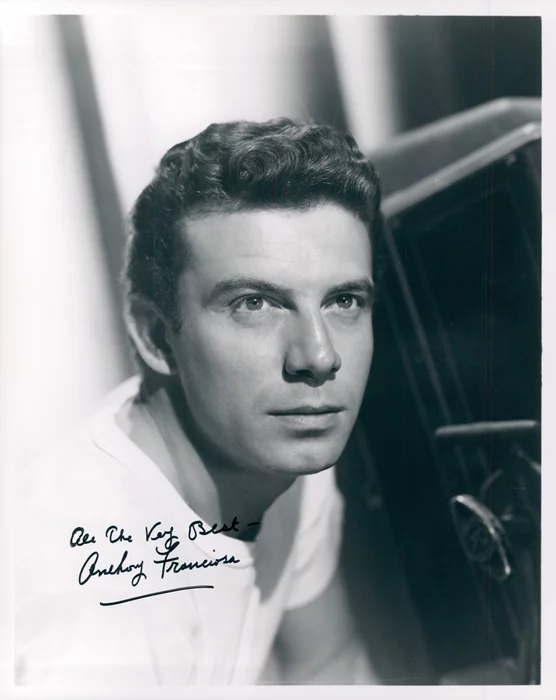 Anthony Franciosa autograph