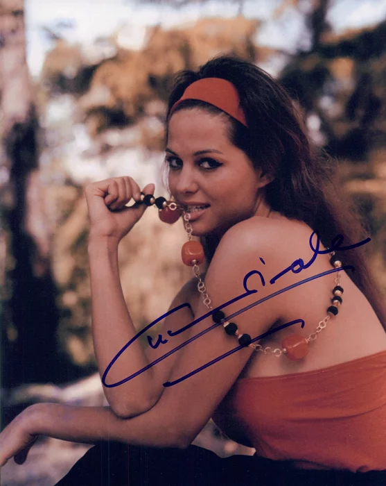 Claudia Cardinale autograph