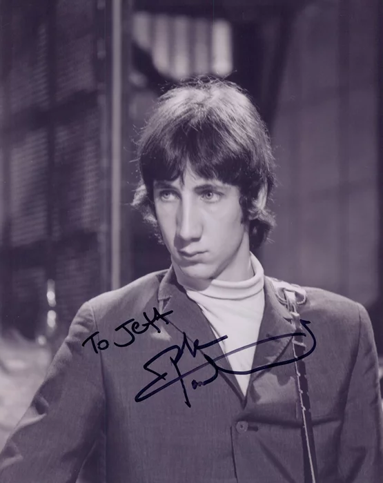 Pete Townshend autograph