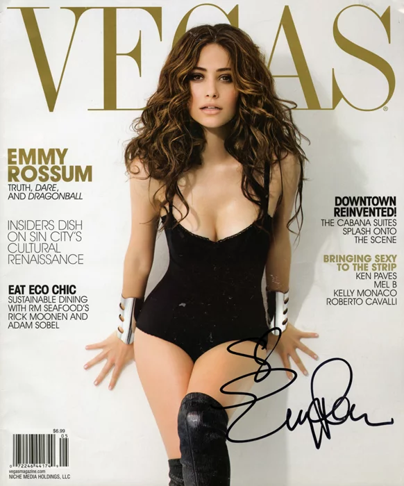 Emmy Rossum autograph