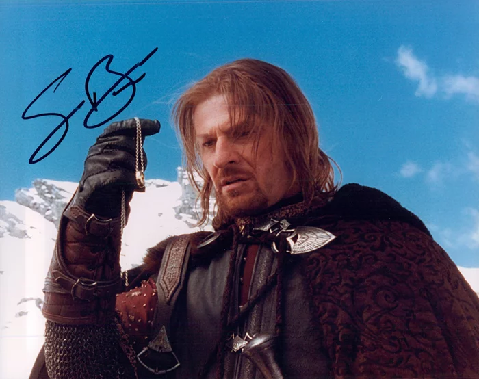 Sean Bean autograph