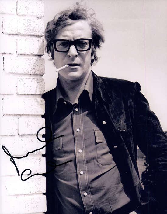 Michael Caine autograph