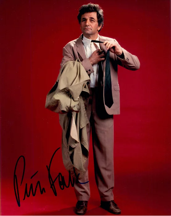 Peter Falk autograph