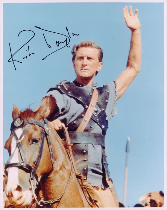 Kirk Douglas autograph