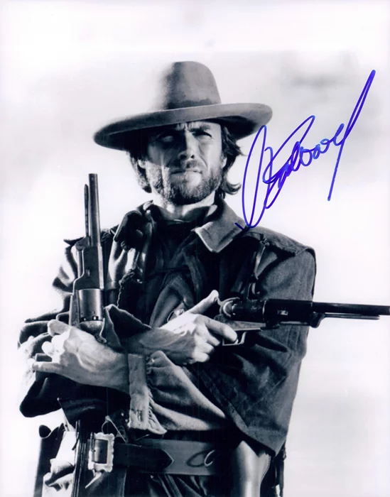 Clint Eastwood autograph