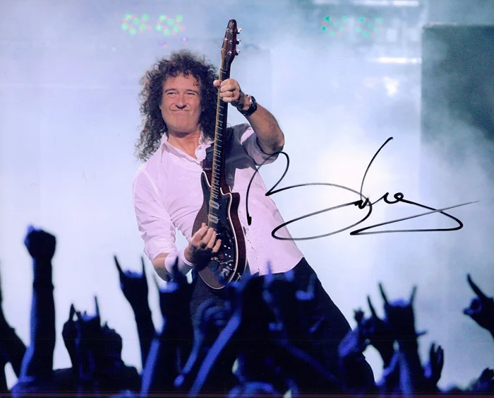 Brian May autograph