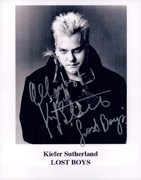 Kiefer Sutherland autograph