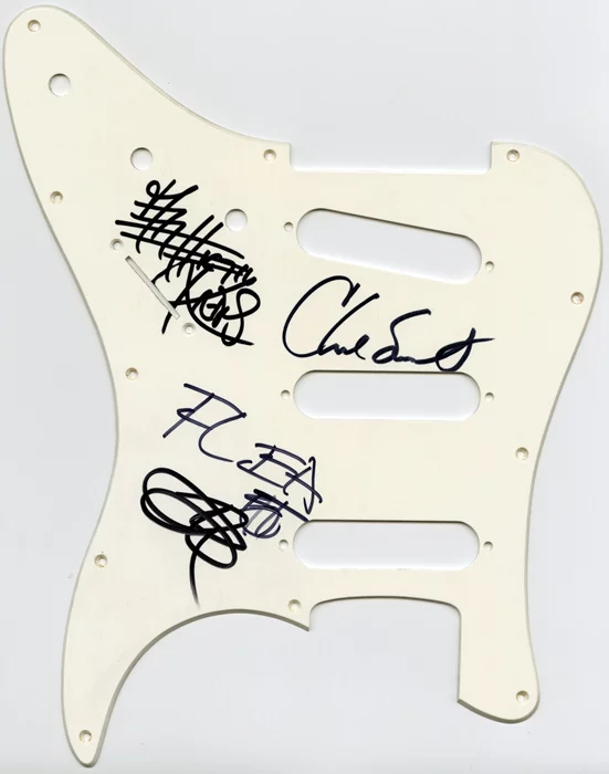 Red Hot Chili Peppers autograph