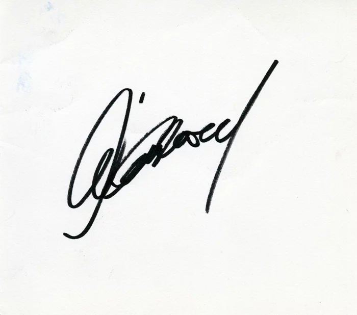 Clint Eastwood autograph