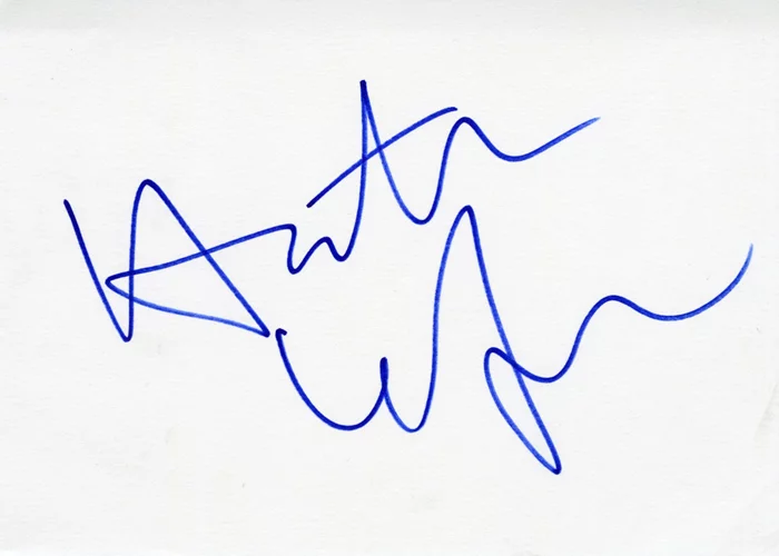 Heath Ledger autograph