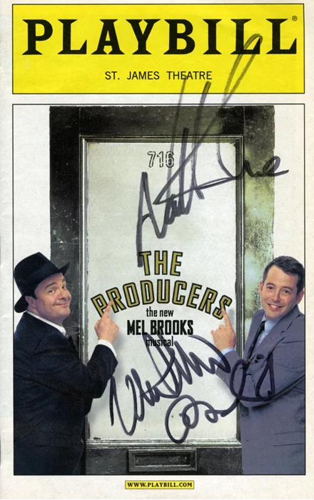 The Producers autograph