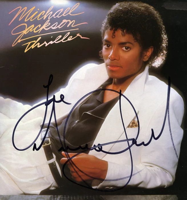 Michael Jackson autograph