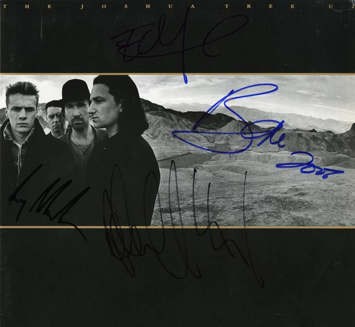 U2 autograph