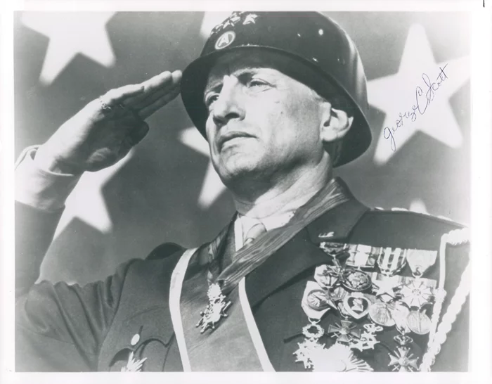 George C. Scott autograph