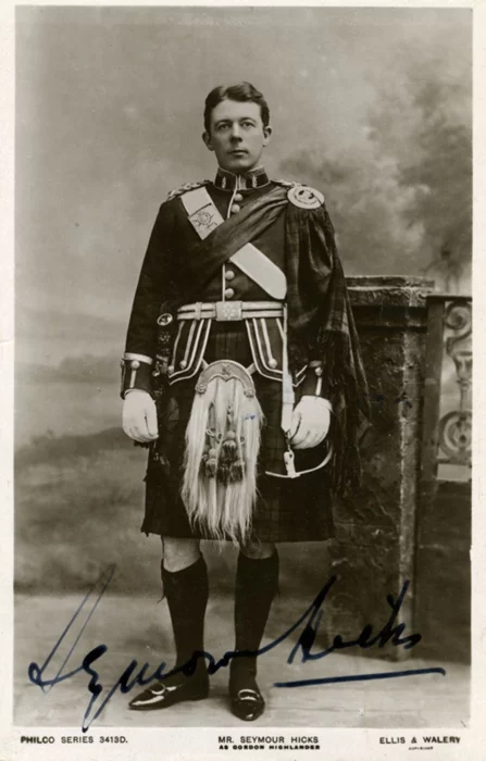 Seymour Hicks autograph