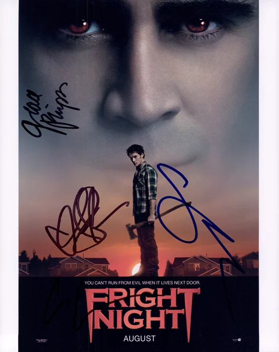 Fright Night autograph