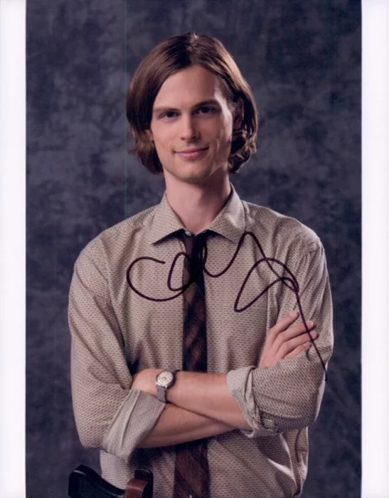 Matthew Gray Gubler autograph
