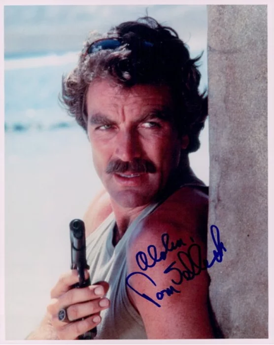 Tom Selleck autograph
