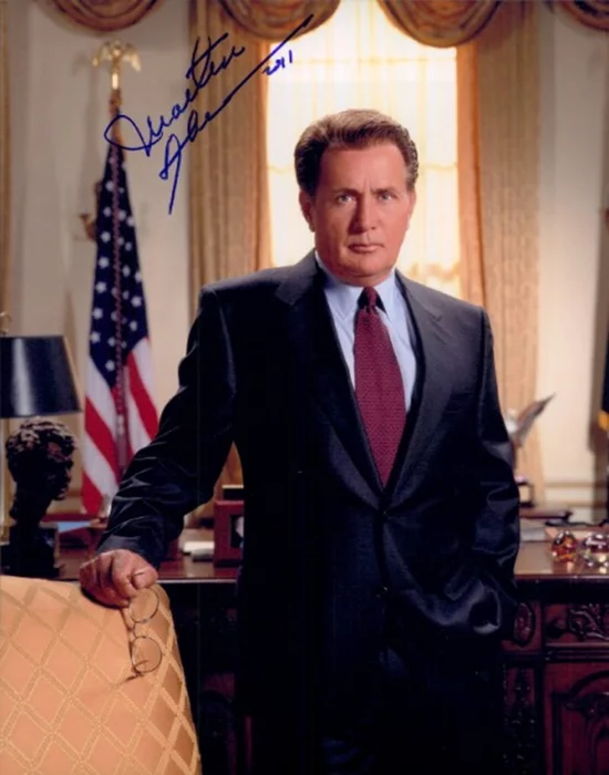Martin Sheen autograph