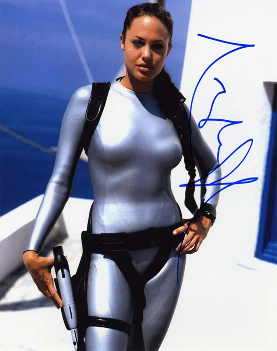 Angelina Jolie autograph
