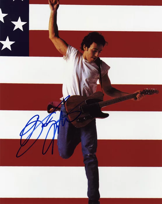 Bruce Springsteen autograph