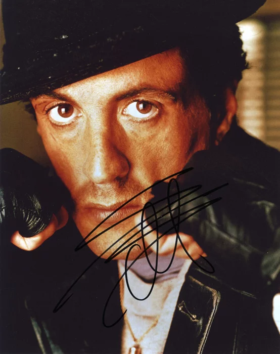 Sylvester Stallone autograph