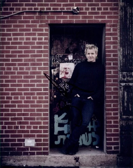 Gordon Ramsay autograph