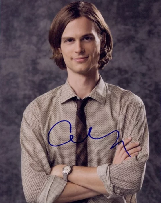 Matthew Gray Gubler autograph