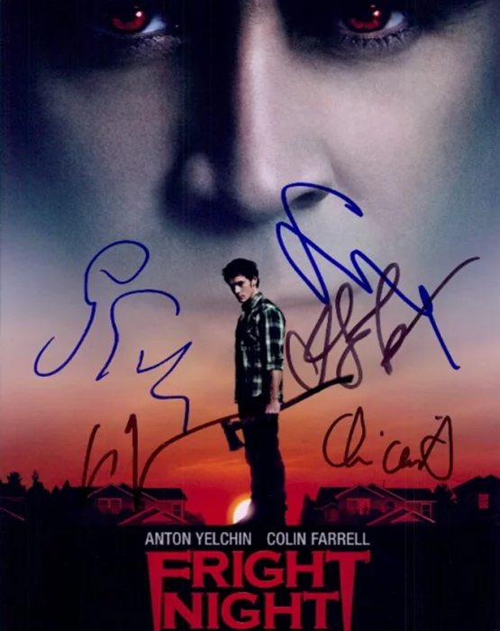 Fright Night autograph