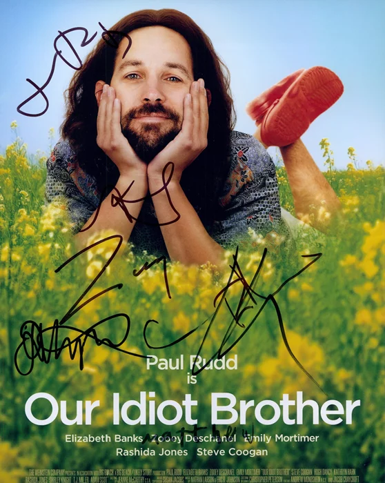 Our Idiot Brother autograph