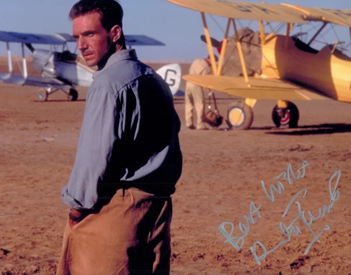 Ralph Fiennes autograph