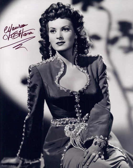 Maureen O'Hara autograph