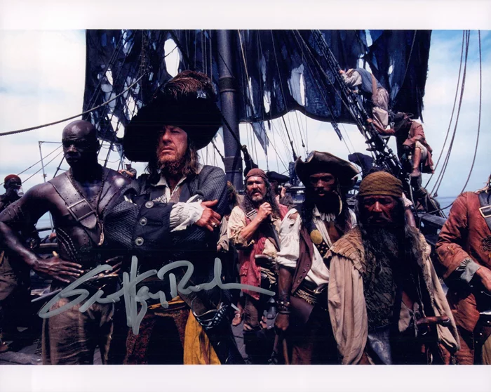 Geoffrey Rush autograph