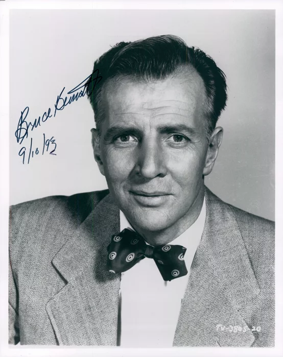 Bruce Bennett autograph